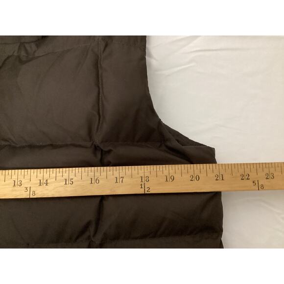 Eddie Bauer EB700 Premium Goose Down Puffer outdoor Vest size L brown - Picture 6 of 6